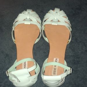 Steve Madden mint green colored sandals